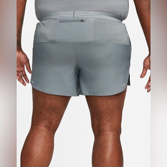 Nike Dri-FIT Stride 7" Unlined Running Shorts Gray - Picture 2 of 11